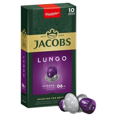 Jacobs Lungo 8 Intenso Kapsül Kahve 10'lu