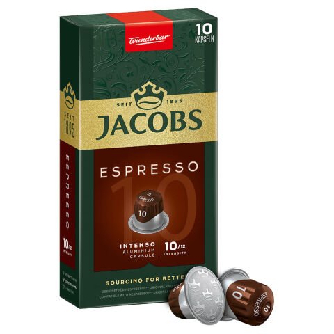 Jacobs Espresso 10 Intenso Kapsül Kahve 10'lu