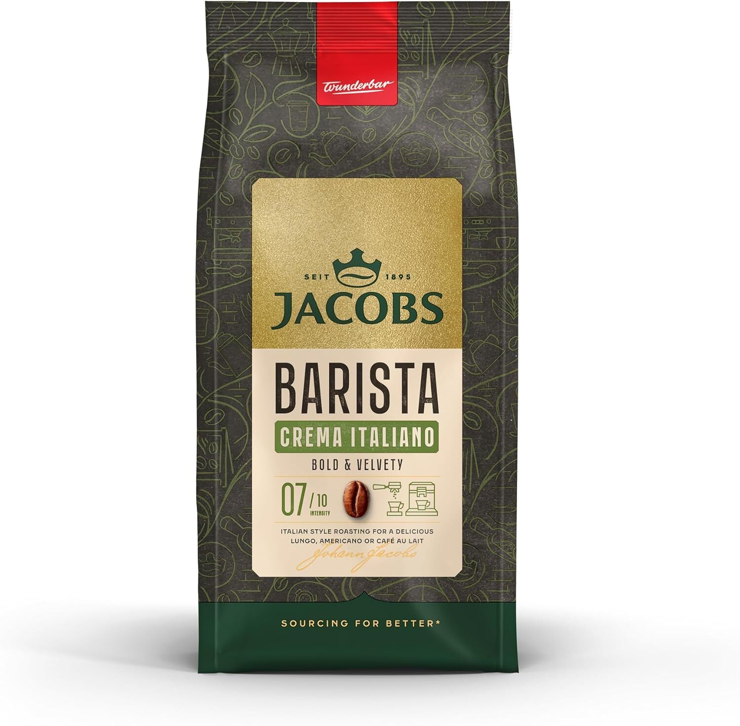 Jacobs Barista Editions Crema Italiano Çekirdek Kahve 1000g