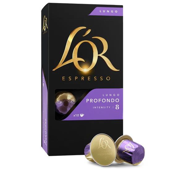 L'or Espresso Lungo Profondo 8 Kapsül Kahve 10'lu