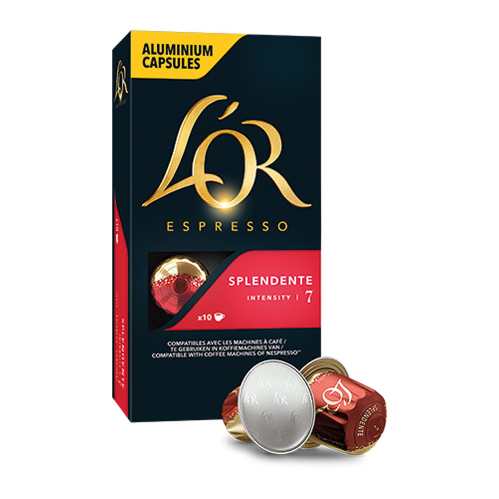 L'or Espresso Splendente 7 Kapsül Kahve 10'lu
