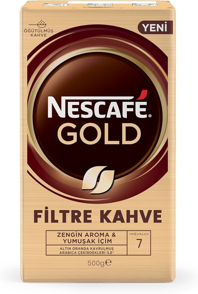 Nescafe Gold Filtre Kahve 500g