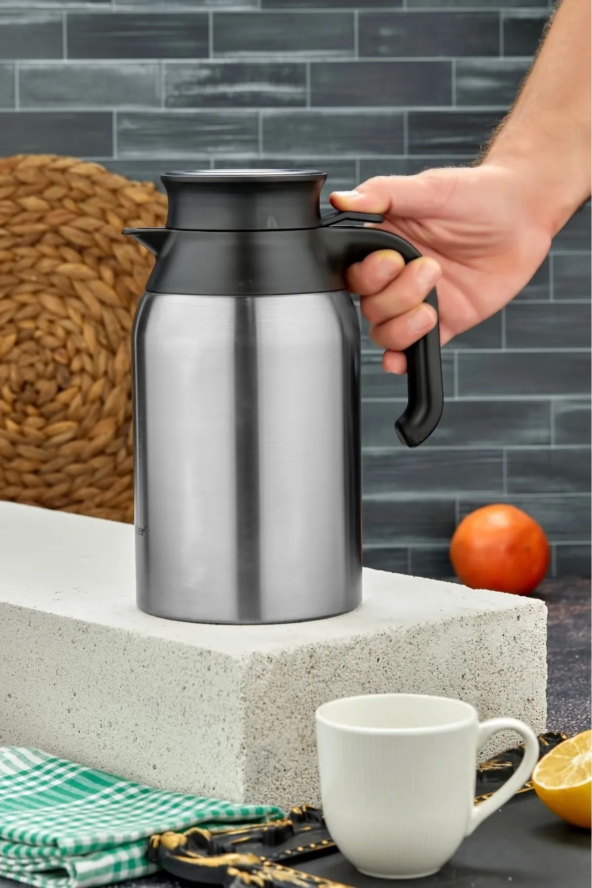 Cooker 1,5 lt. Çelik Termos CKR2004-T