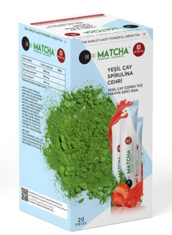 Matcha Japanese Yeşil Çay 20'li Stick