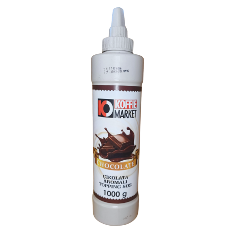 Koffie Market Çikolata Aromalı Topping Sos 1000gr