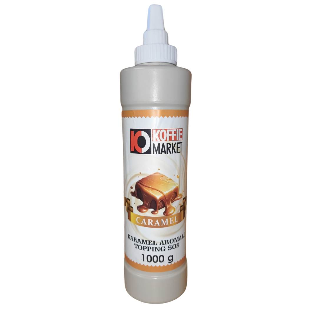 Koffie Market Karamel Aromalı Topping Sos 1000gr