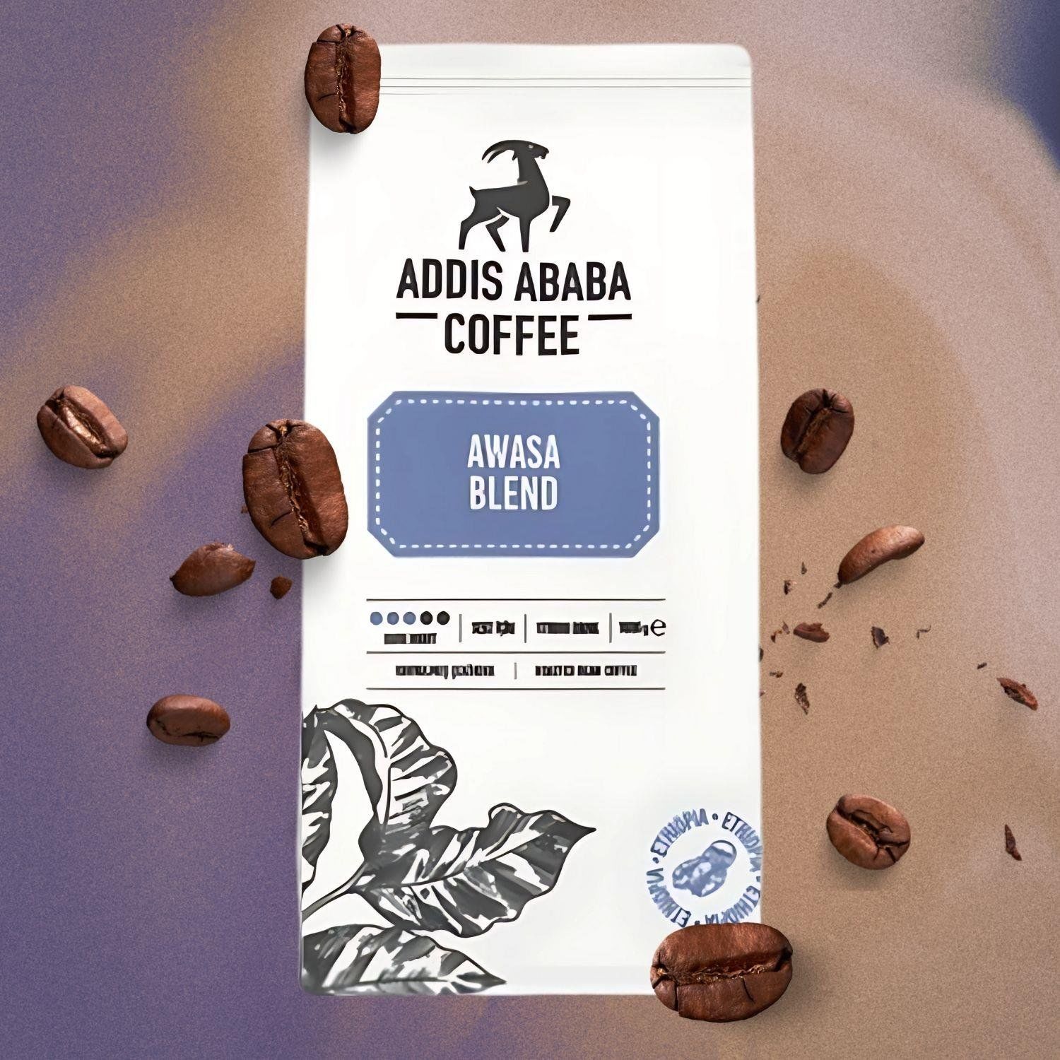 Addis Ababa Awasa Blend Çekirdek Kahve 1 Kg.
