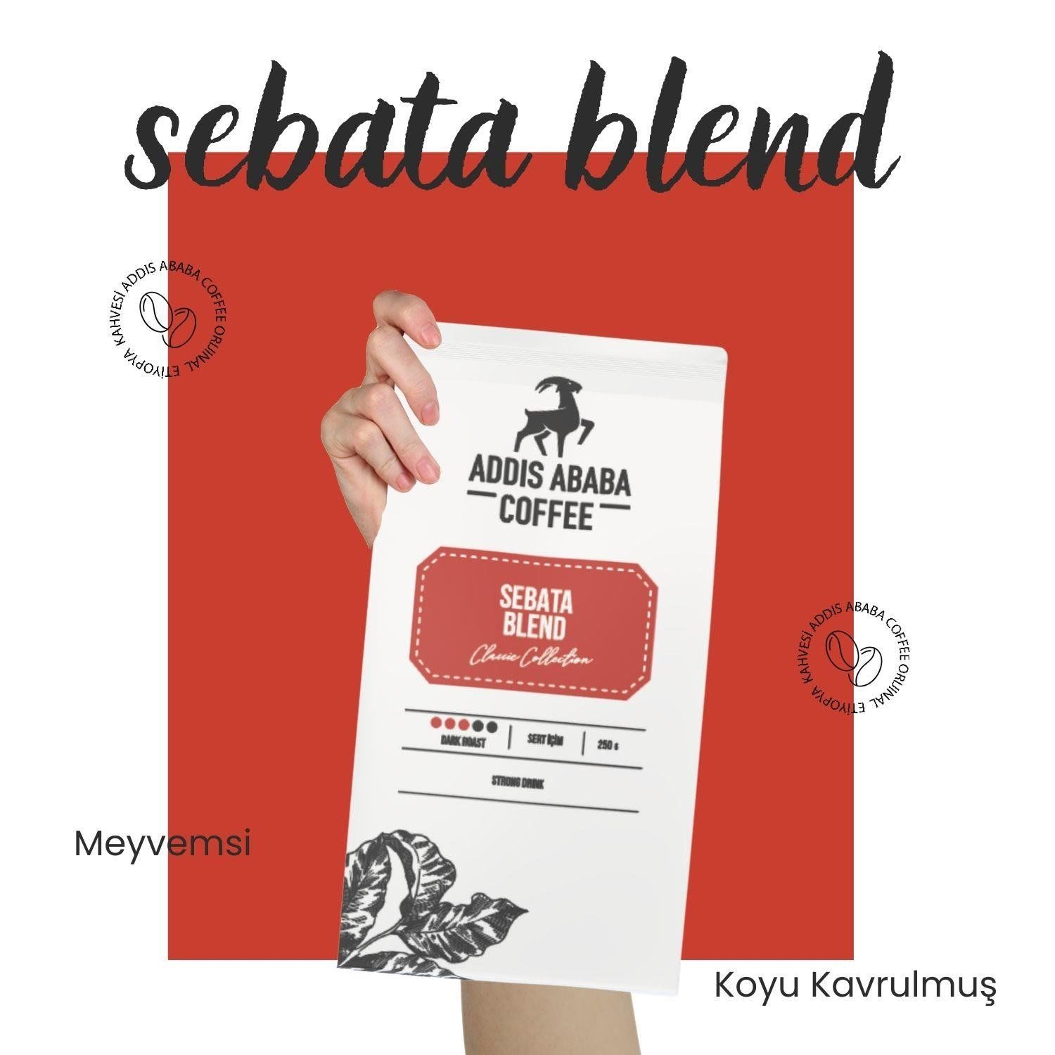 Addis Ababa Sebata Blend Çekirdek Kahve 250Gr