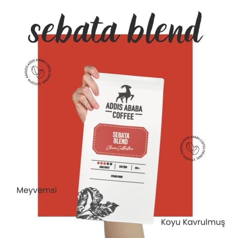 Addis Ababa Sebata Blend Çekirdek Kahve 250g.
