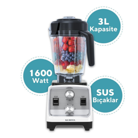 Kumtel Addis Ababa Profesyonel Masa Blender