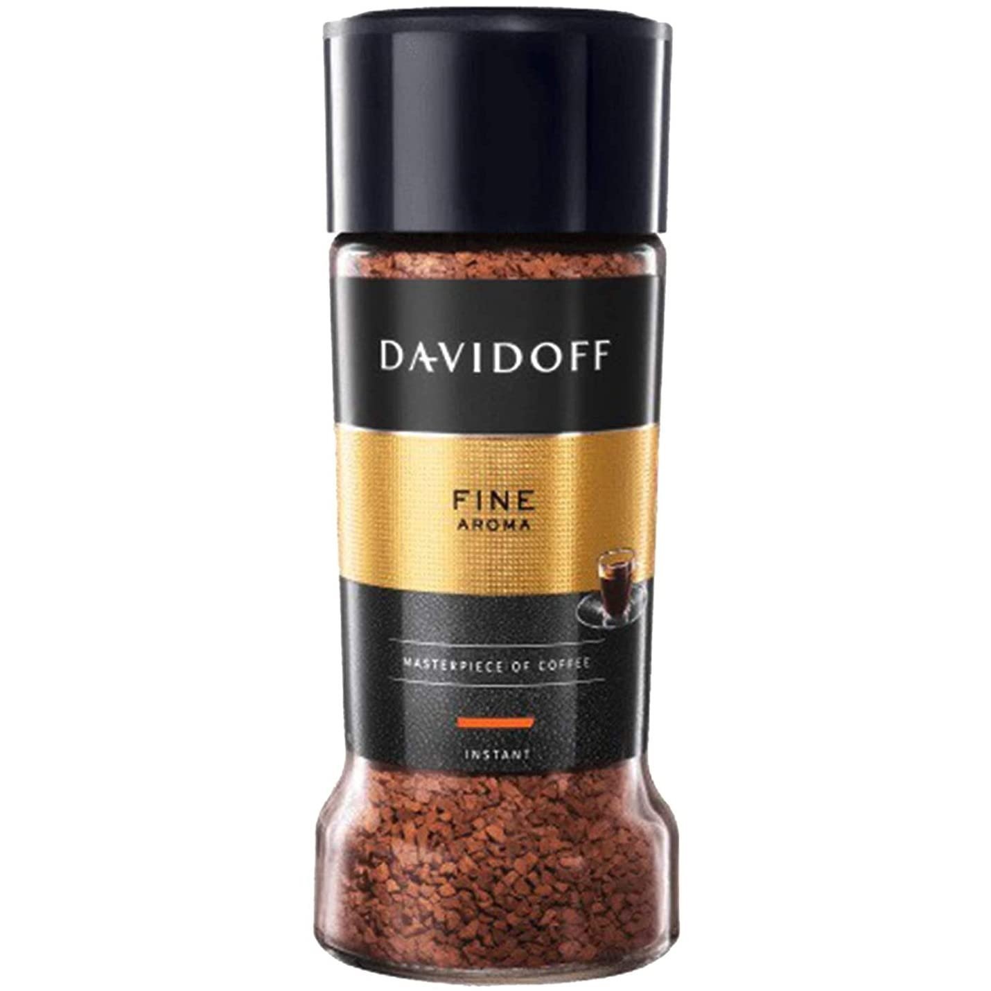 Davidoff Fine Aroma Çözünebilir Kahve 100 Gr. (Cam Kavanoz)