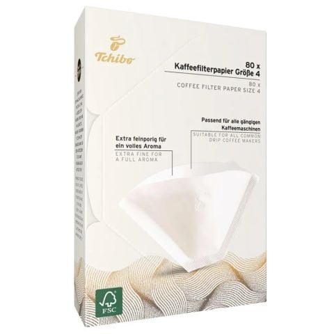 Tchibo No:4 80'li Filtre Kahve Kağıdı