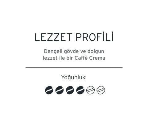 Tchibo Cafissimo Caffè Crema Rich Aroma 10'lu Kapsül Kahve