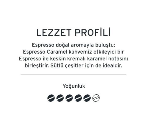 Tchibo Cafissimo Espresso Caramel 10'lu Kapsül Kahve