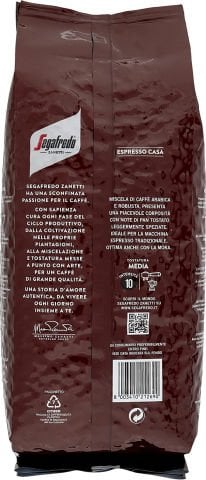 Segafredo Zanetti Espresso Casa Çekirdek Kahve 500 Gr.