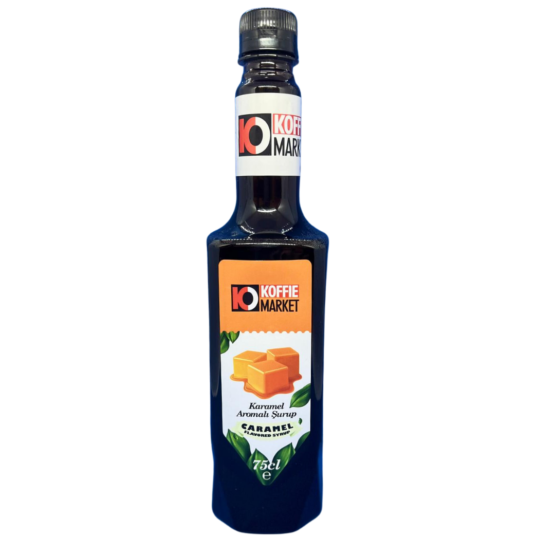 Koffie Market Karamel Aromalı Şurup