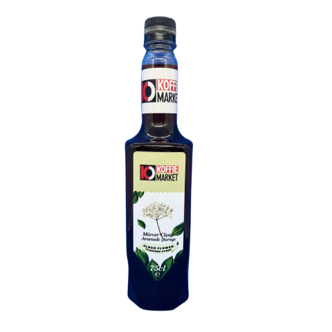Koffie Market Mürver Çiçeği Aromalı Şurup