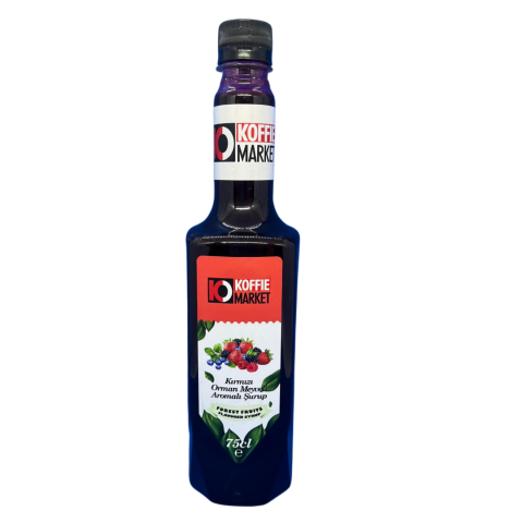 Koffie Market Kırmızı Orman Meyveli Aromalı Şurup