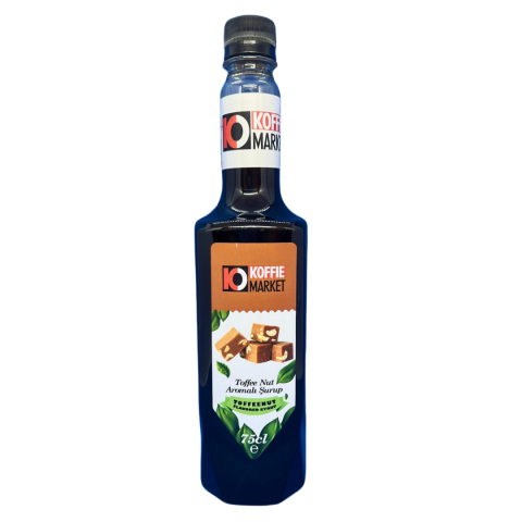 Koffie Market Toffee Nut Aromalı Şurup