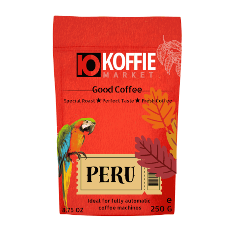 Koffie Market Peru Yöresel Kahve 250 gr.