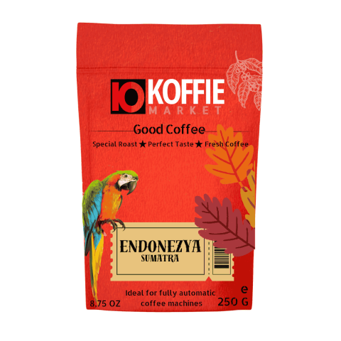 Koffie Market Endonezya Sumatra Yöresel Kahve 250 gr.