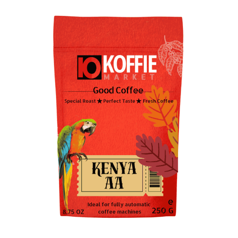 Koffie Market Kenya AA Yöresel Kahve 250 gr.